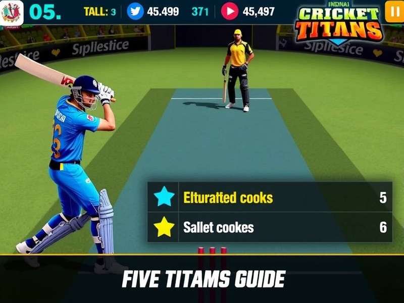 Chennai Cricket Titans Gameplay Screenshot